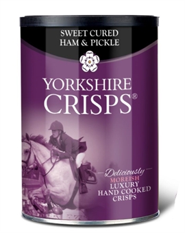 Yorkshire Crisps Sweet Cured Ham and Pickle Chips 95g